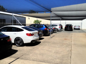 BMW Car Yard Hail Protection Covers